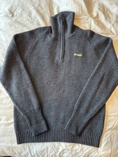 Bergans Ulriken Wool Jumper - Dark Grey Melange. Ray Mears Shop.  merino wool