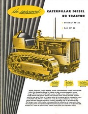 Caterpillar diesel tractor - diesel,