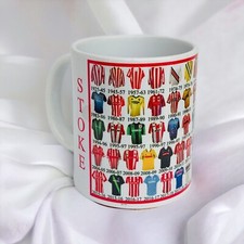 Stoke City Mug Football shirt history New Gift 2025-26