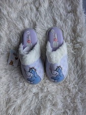 BNWT Disney Ladies Lilac Eeyore Mule Slippers. Size 7 / 41.