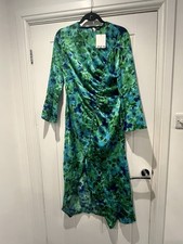 Zara Green Blue Floral Print
