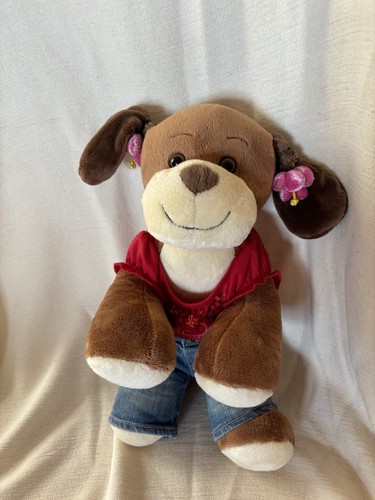 Build bear dog soft toy - a,