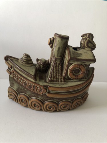 Rare large tremar moneybox - v,