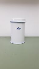 Copenhagen Dekor Mehl porcelain jar container blue & white