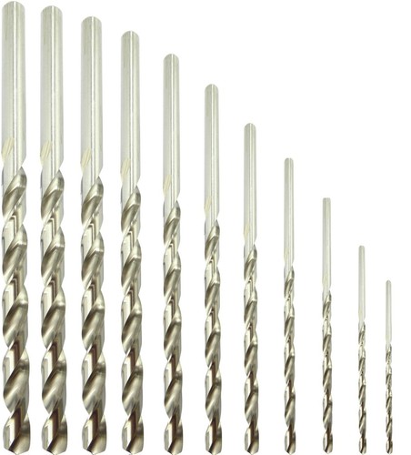 Hss long series drill bits - hss, 1mm