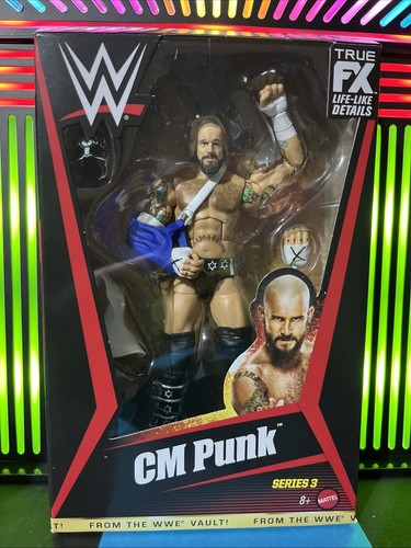Wwe mattel elite punk - mattel,
