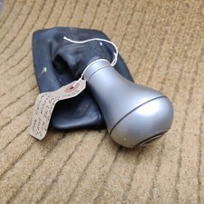 Mercedes W204 C Class Gear Knob Silver Selector and Leather Gaiter 2042672410
