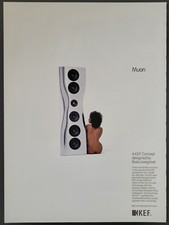 2007 PRINT AD KEF Muon Hi-Fi