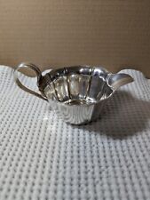 SS Ariguani  - Scottish Steam Ship Silver Plate Atkin Brothers Cream Jug  VG