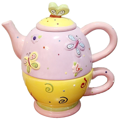 Piece butterfly tea for one - 3,