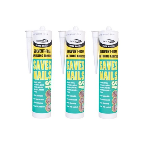 Bond saves nails - saves, instant