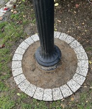 100 cm granite garden circle
