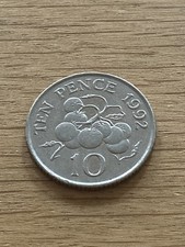 1992 Bailiwick of Guernsey 10p