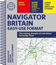 Philips Navigator Britain Easy Use Forma by Philips Maps | Spiral Bound | 2024