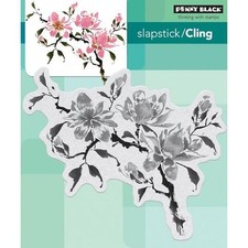 Penny Black Cling Rubber Stamp - Magnolia Rhapsody 40-535