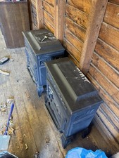  2x Burley  Gas Stove Log