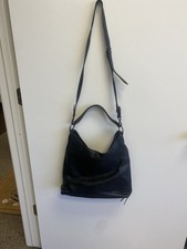 OUSHKA Black Leather Shoulder