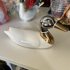 Ceramic Duck Figurine