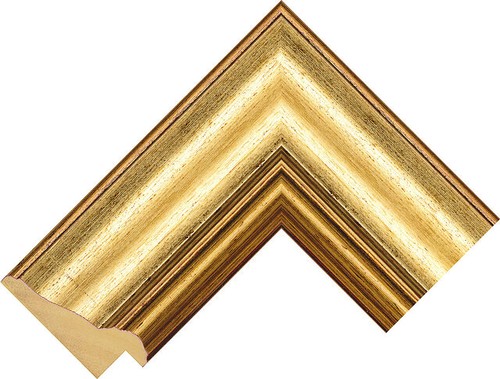 63mm wide gold reverse wood - 63mm,