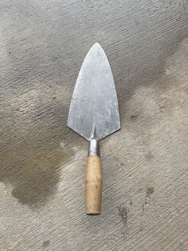 Bricklayer trowel - bricklayer,