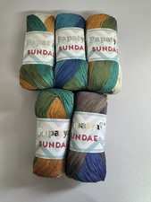 Papatya Sundae Knitting Crochet Yarn Wool - 5 x 100g Balls - Shade 13