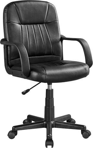 Ergonomic leather swivel - pu,