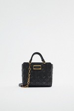 ZARA QUILTED MINI CITY BAG