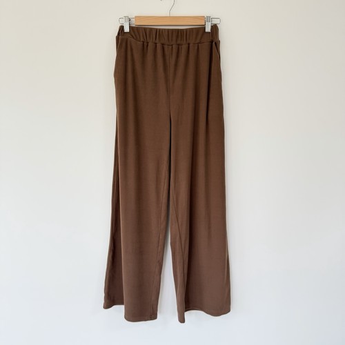 Wide leg trousers brown - wide,