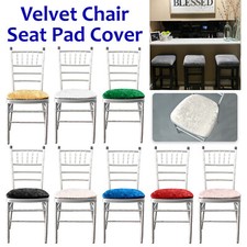 Velvet stretch dining chair - stretch,