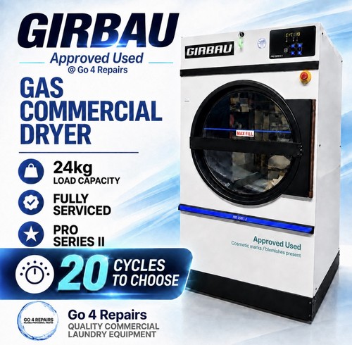 Girbau gas commercial dryer - gas,