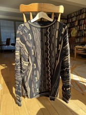 Protege Coogi 3D Knit Jumper Sweater Vintage, Size XL 80s/ 90s Sweater