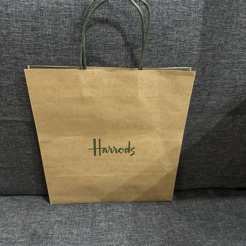 Harrods gift bag - large, green