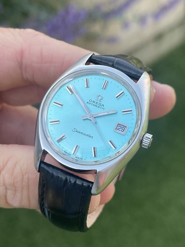 Omega seamaster ice blue beefy - omega,