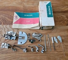 Vintage Singer Sewing Machine Joblot Parts 338 Manual Inc 86742 Ruffler.