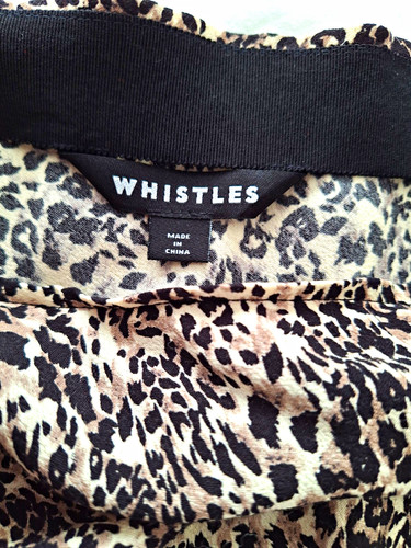 Whistles beige black leopard - beige,