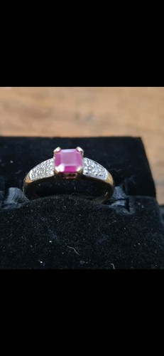 Stunning ruby diamond - ruby,