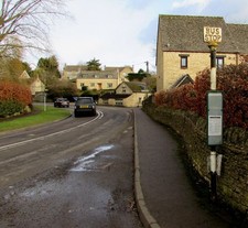 Photo 6x4 Old-style bus stop