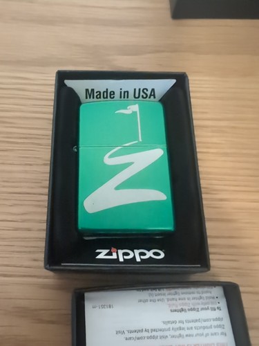 Zippo golf green - green, new