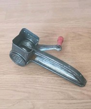 Vintage Metal Mouli Cheese Grater With Handle Retro Kitchenalia ~ Made In UK 