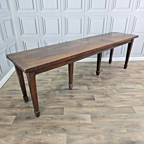 Antique oak refectory - antique,