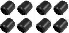 8 x Black Heavy Duty Rubber