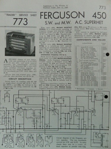 Ferguson superhet 4 - mw,