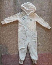 New With Tags, Kids 3-4 George all in one White With Stars bedtime/lounge wear