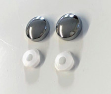 Chrome Mirror Screw Cover Caps