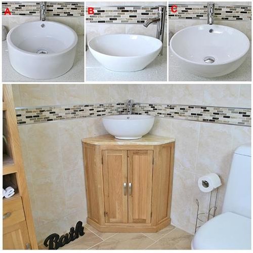 Solid oak bathroom - solid,