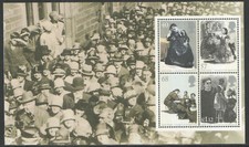 GB 2005~Jane Eyre~Bronte~Prestige Stamp Booklet Pane~4~ex DX34~MNH~UK Seller