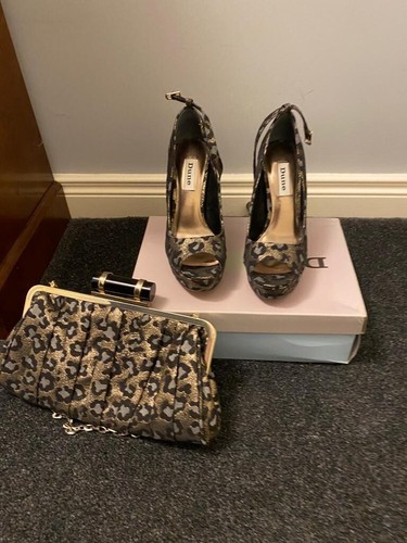 Shoes and matching - size, 4