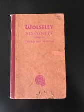 Wolseley Six-Ninety Series III Operation Manual