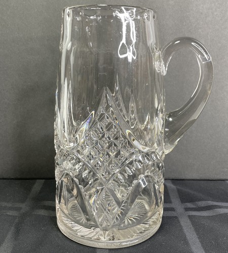 Heavy crystal glass - glass, vase