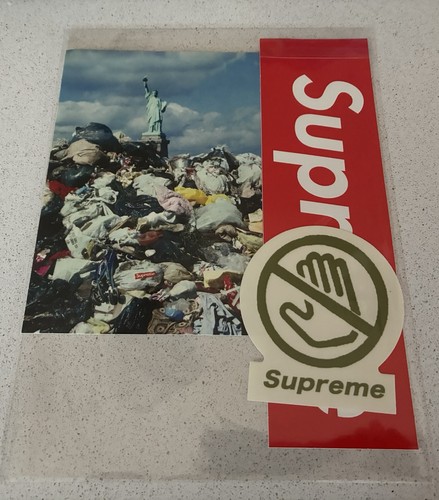 Supreme louie psihoyos sticker - supreme,